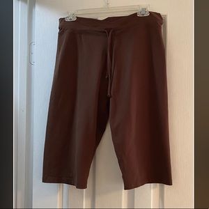 Prana Knee Length Yoga Pants, Size M